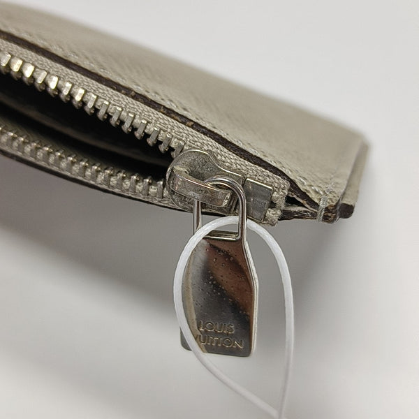 Calfskin Key Pouch Gray