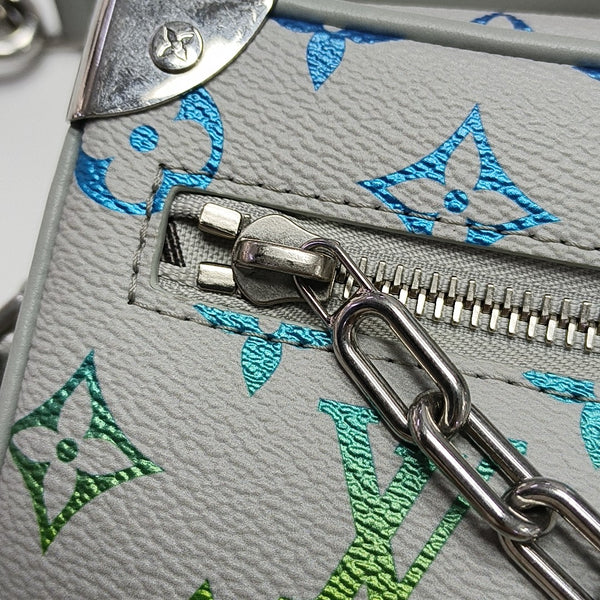 SOFT TRUNK Mini Monogram Coated Canvas White