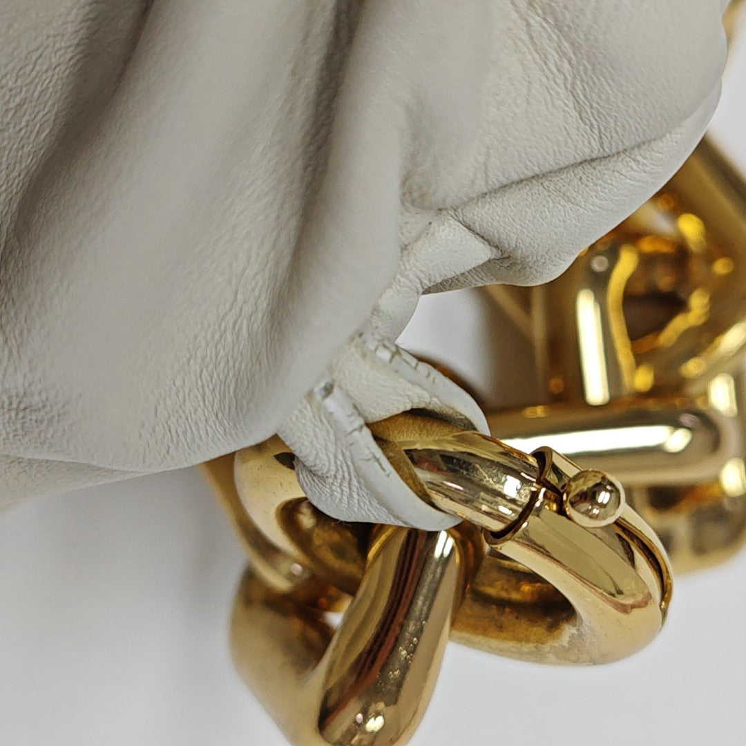 The Pouch Mini Calfskin White
