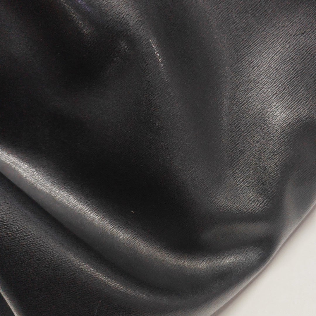 City Quilted Calfskin Black