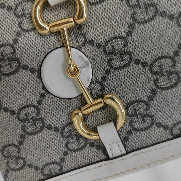 Horsebit 1955 Mini Coated Canvas Beige