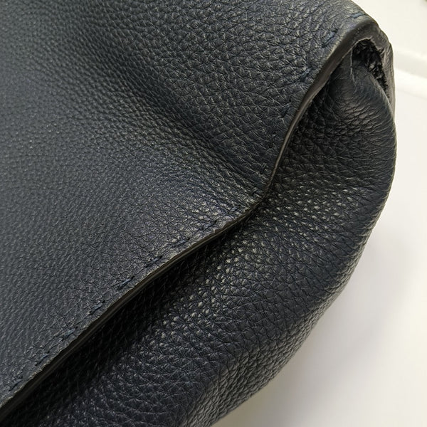 Peekaboo Large Calfskin Blue