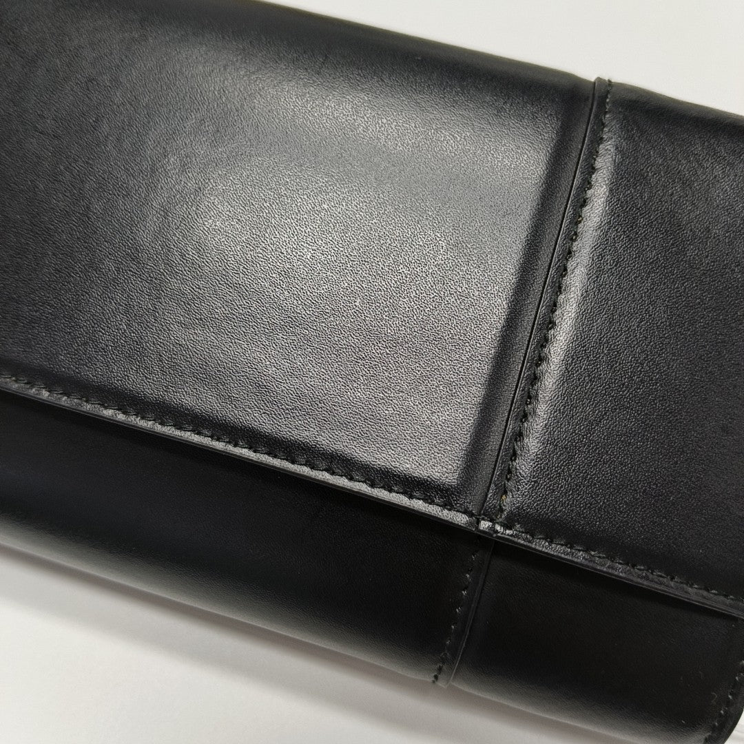Hourglass Small Calfskin Black