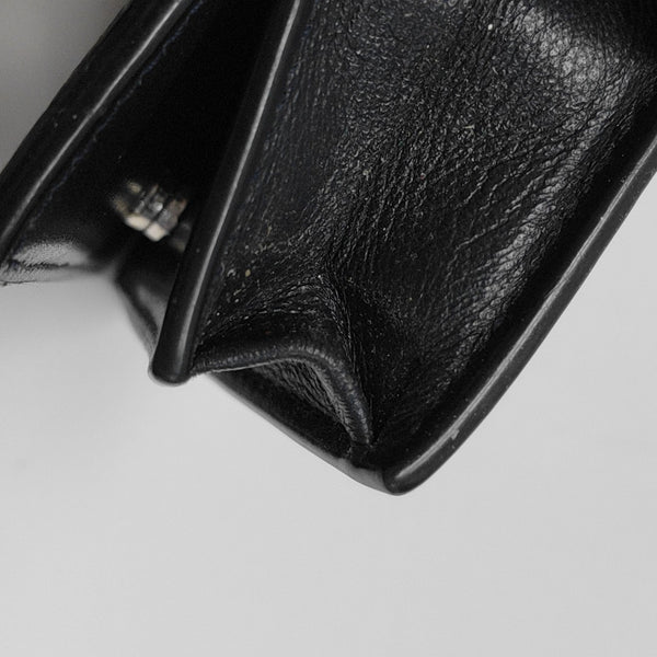 Calfskin Card Holder Blue