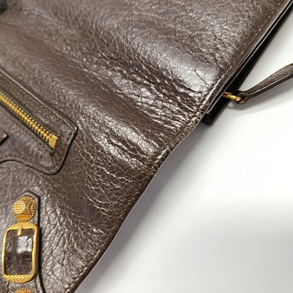 Authenticated pre-owned  Classic City Lambskin Brown Wallet - Wallet at Looply