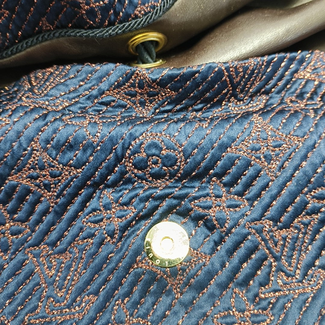 Monogram Fabric Blue