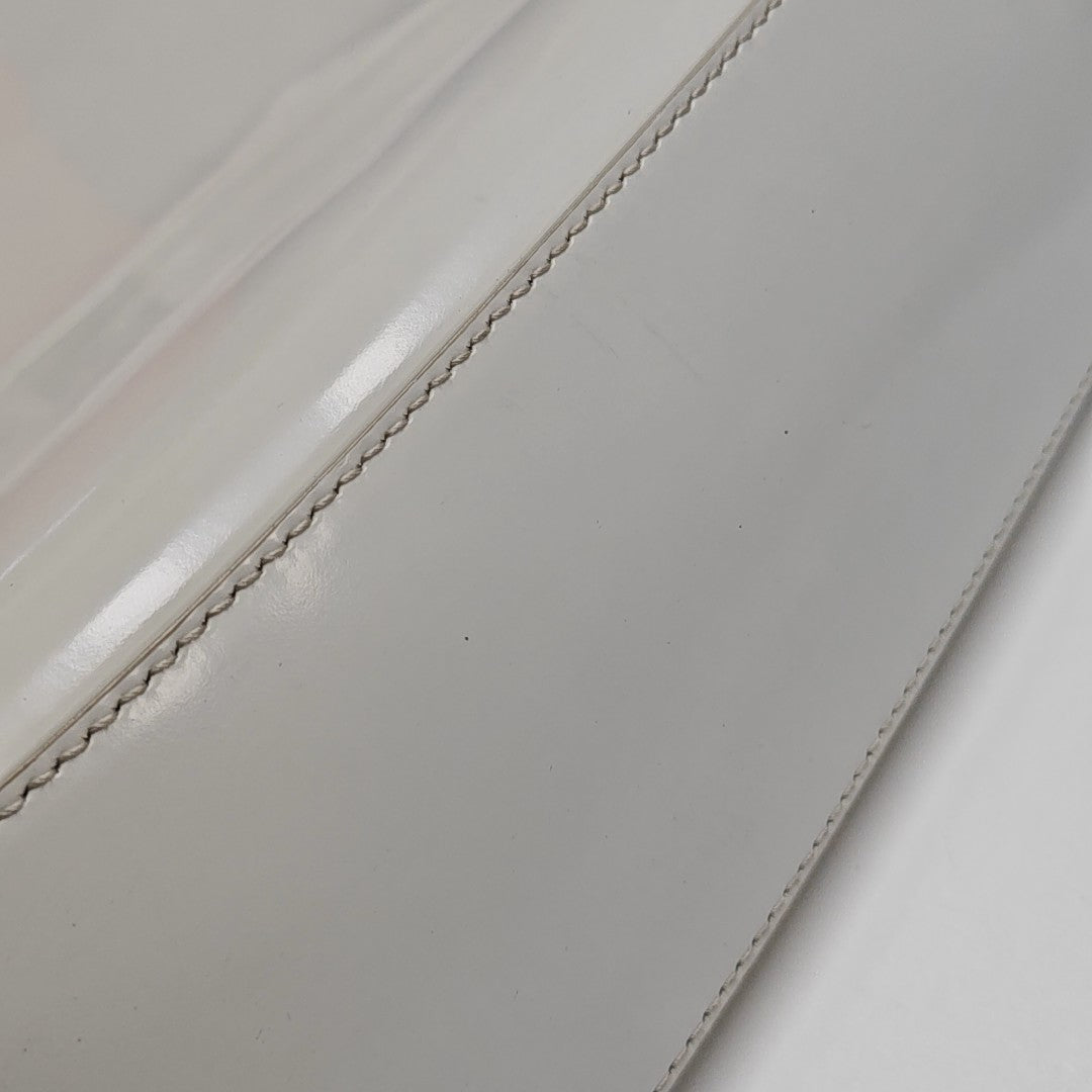 Cleo Medium Calfskin White