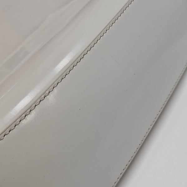 Cleo Medium Calfskin White