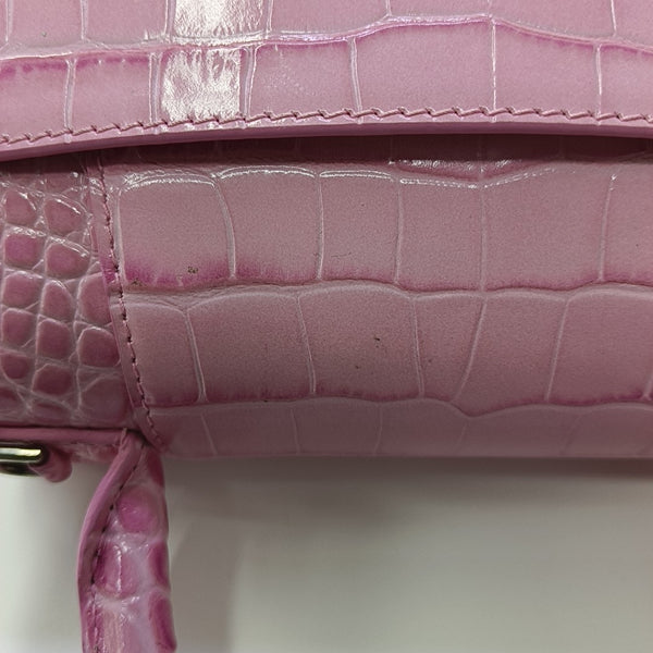 Hourglass S Calfskin Pink