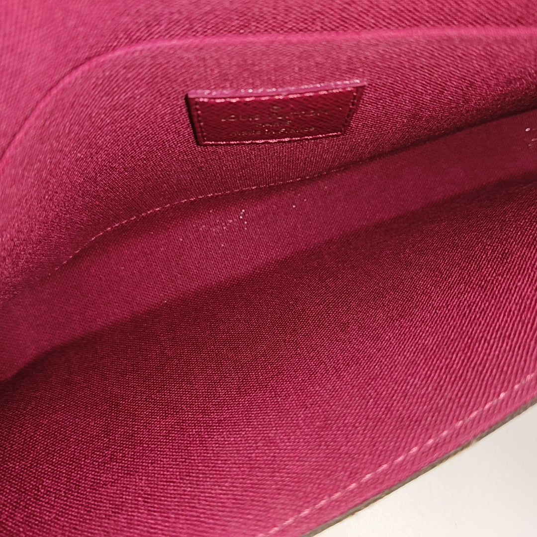 FÉLICIE Monogram Coated Canvas Brown