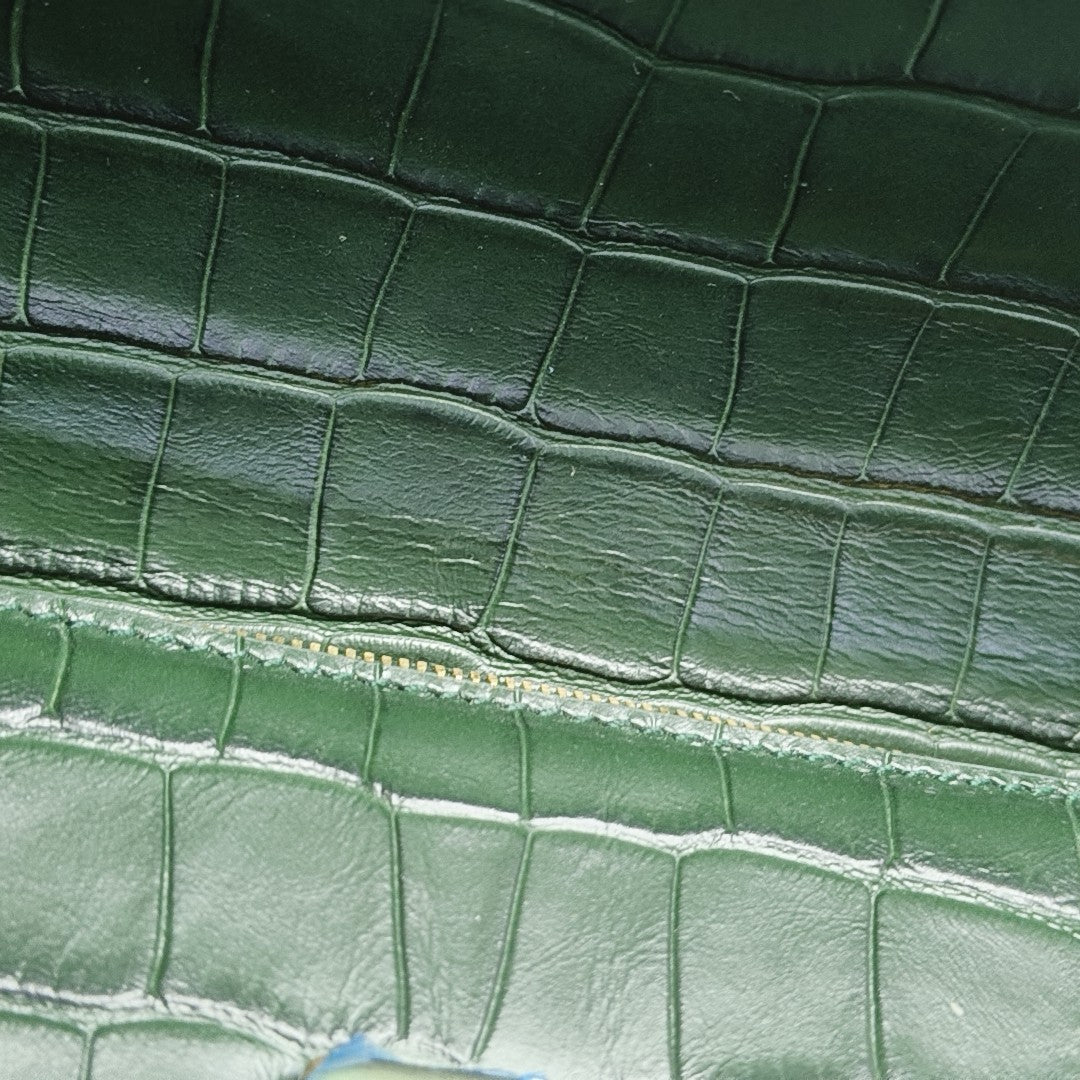 Calfskin Shoulder Bag Green