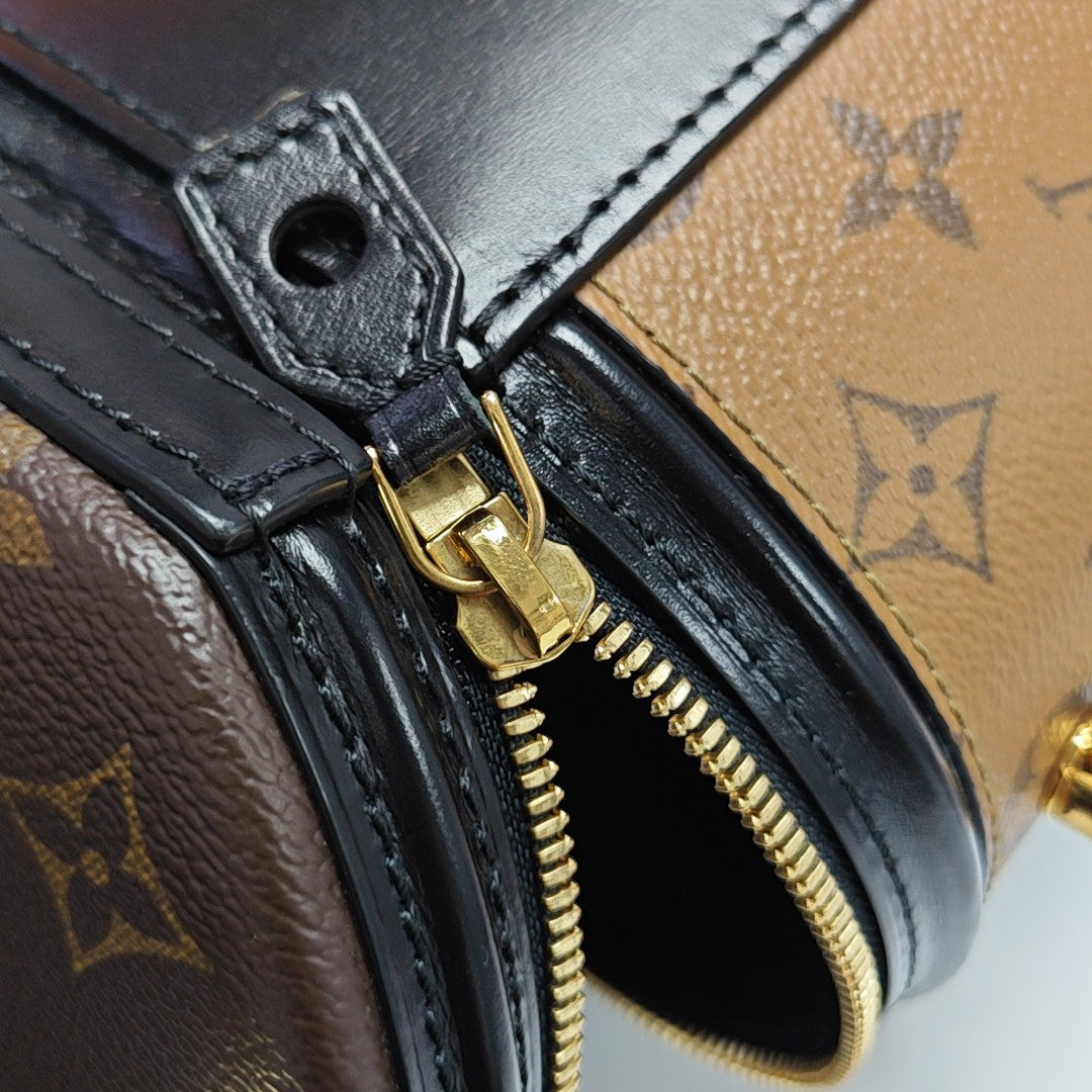 CANNES PM Monogram Coated Canvas Brown
