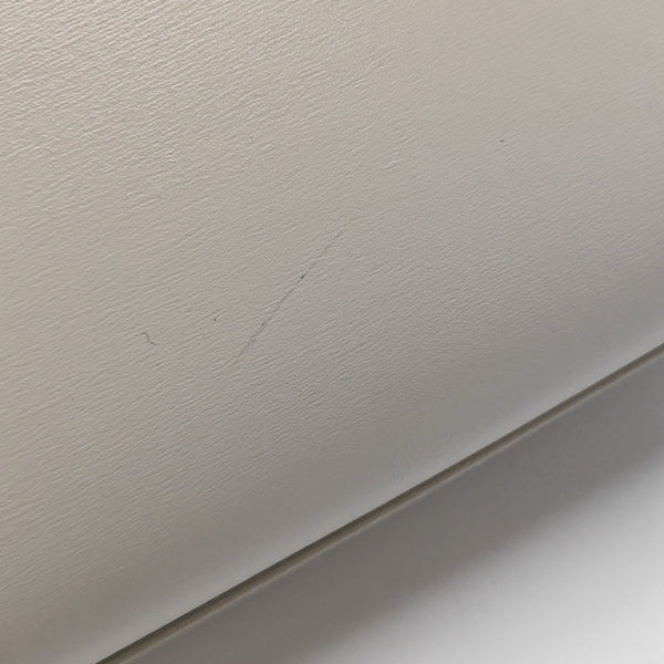 MANHATTAN Medium Calfskin White