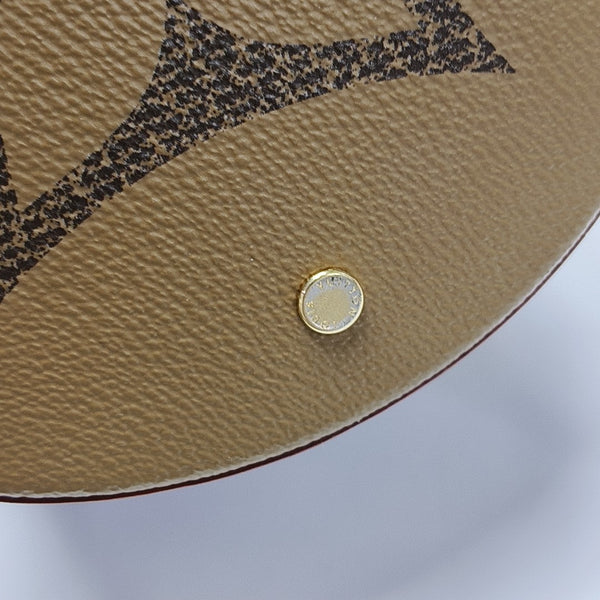CANNES Monogram Coated Canvas Brown