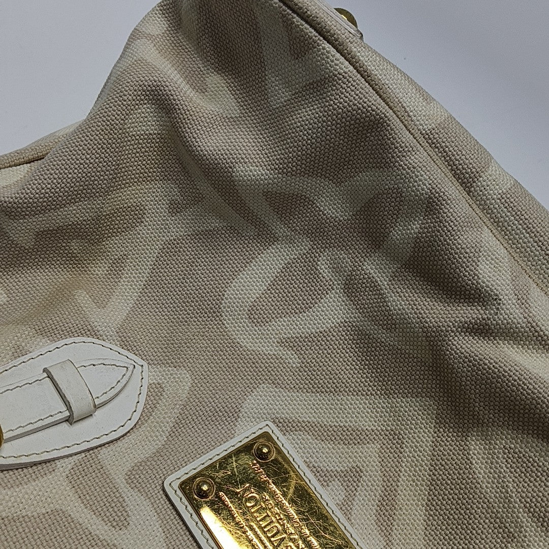 TAHITIENNE CABAS MM Monogram Canvas Beige