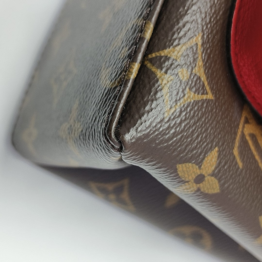 MARIGNAN Monogram Coated Canvas Brown