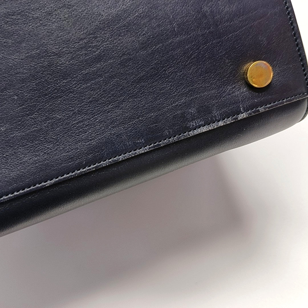 Authenticated pre-owned  SAC DE JOUR Small Calfskin Blue - Shoulder Bag at Looply
