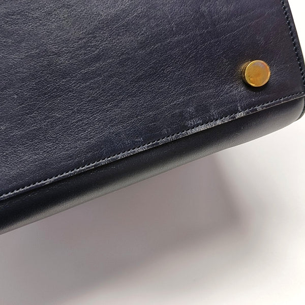 Authenticated pre-owned  SAC DE JOUR Small Calfskin Blue - Shoulder Bag at Looply