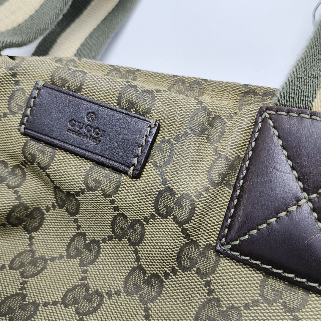 Diaper Monogram Canvas Green