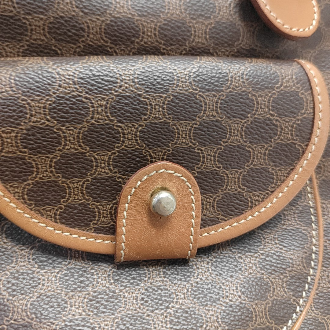 MACADAM Coated Canvas Brown