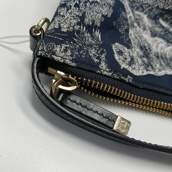 Diortravel Nomad Medium Fabric Blue