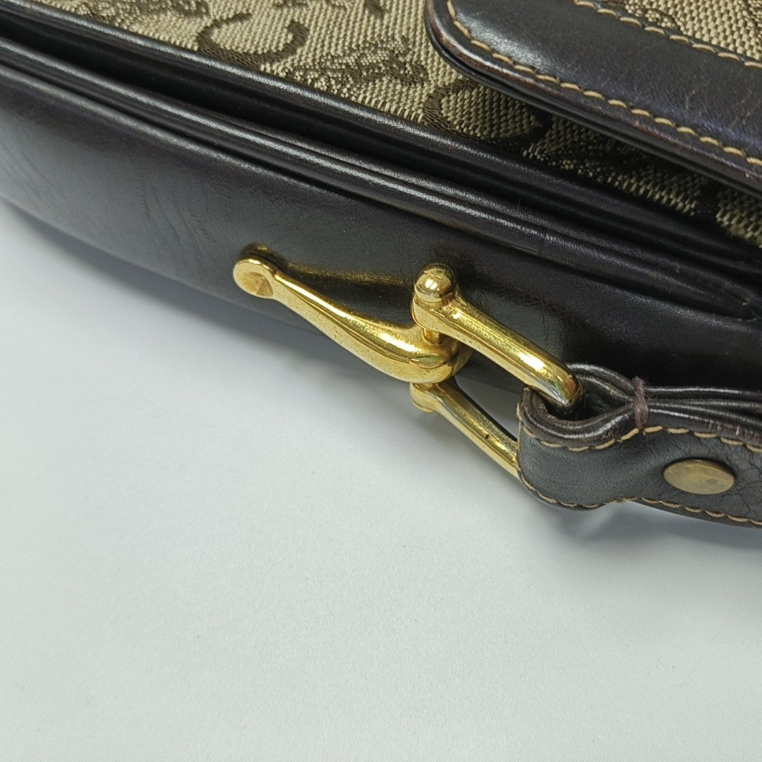 Canvas Shoulder Bag Beige