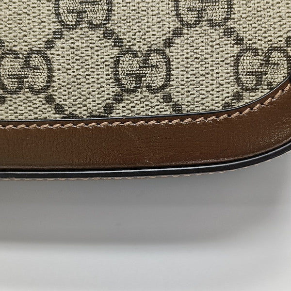 Horsebit 1955 Mini Coated Canvas Beige