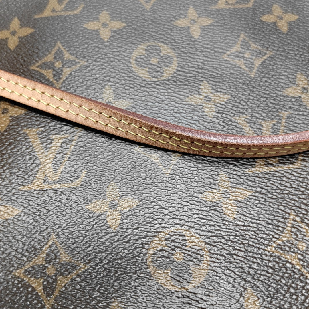 CARRY IT Monogram Coated Canvas Brown