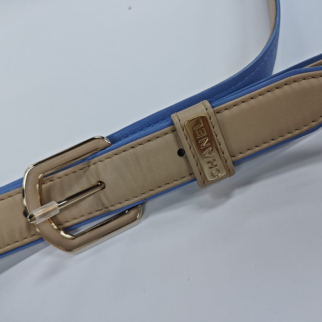 CLASSIC FLAP Mini Quilted Calfskin Blue