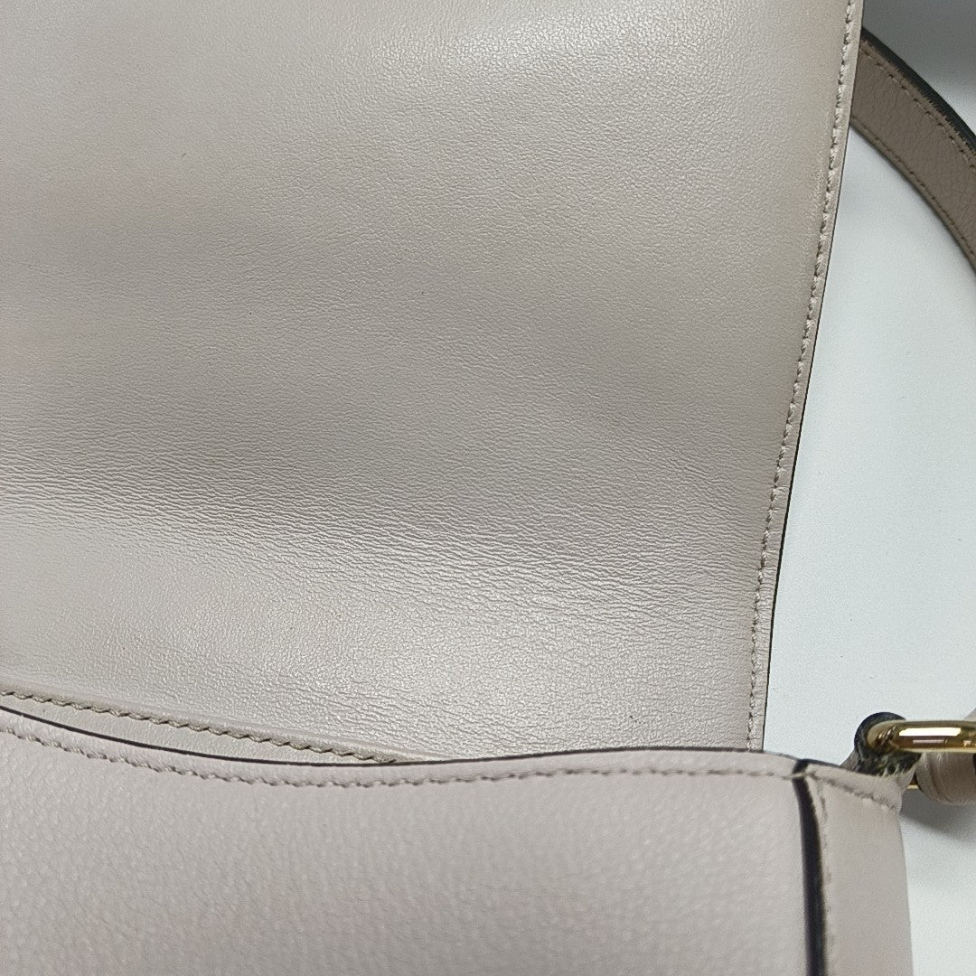 Gancino Calfskin Beige
