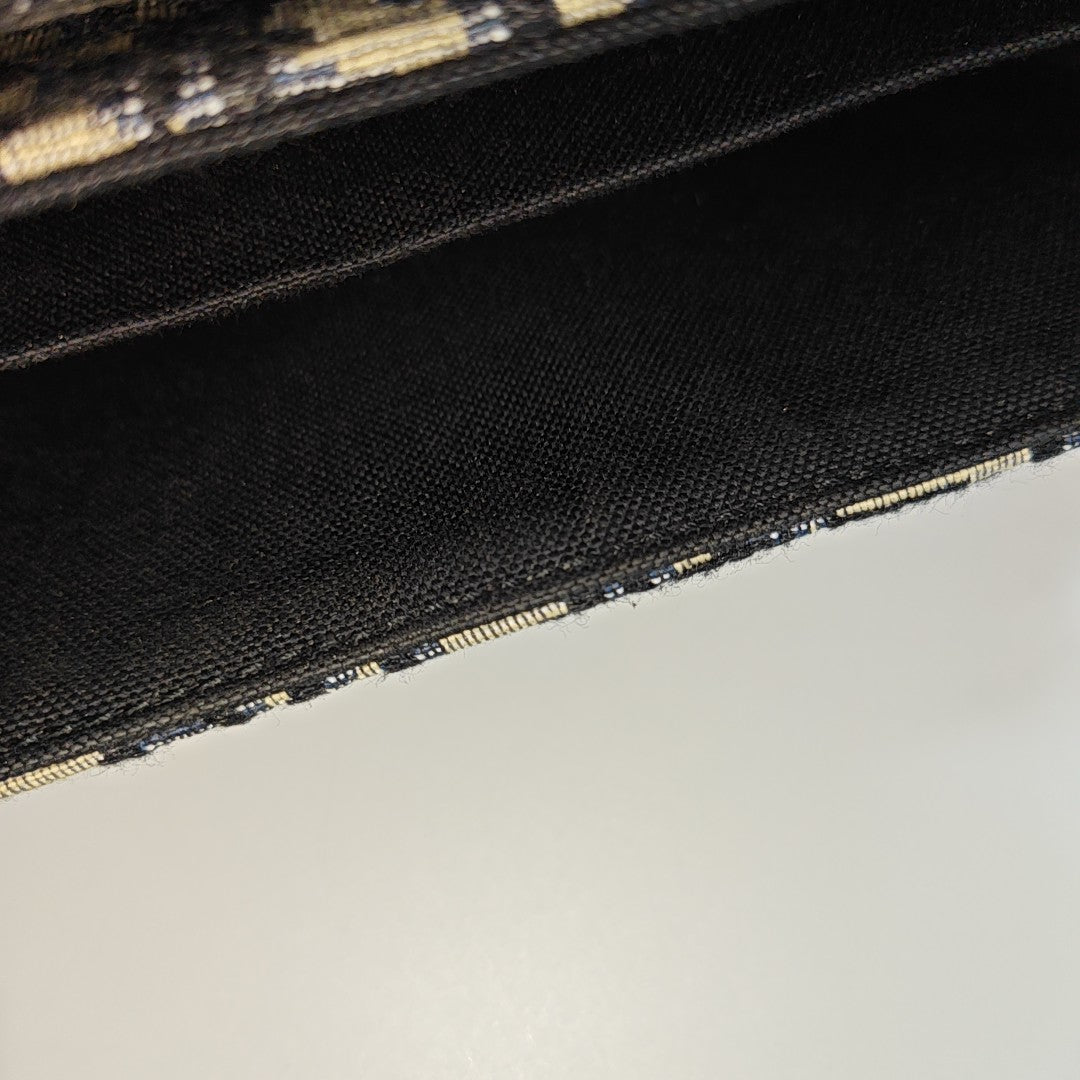 30 Montaigne Mini Oblique Canvas Blue