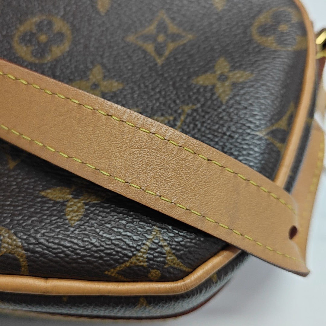 BOITE CHAPEAU PM Monogram Coated Canvas Brown