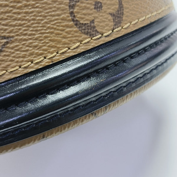 CANNES PM Monogram Coated Canvas Brown