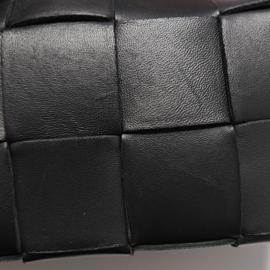 Brick Cassette Small Lambskin Black