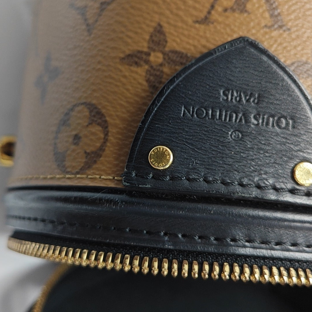 CANNES PM Monogram Coated Canvas Brown