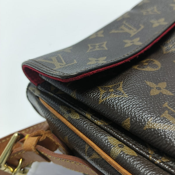 VIVA CITE Monogram Coated Canvas Brown