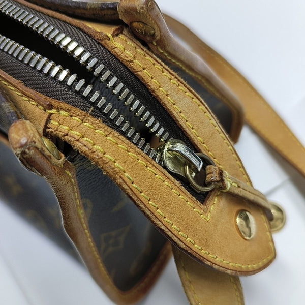 POPINCOURT Monogram Coated Canvas Brown