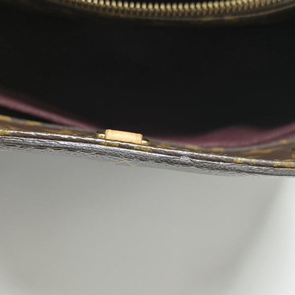 MONTAIGNE GM Monogram Coated Canvas Brown