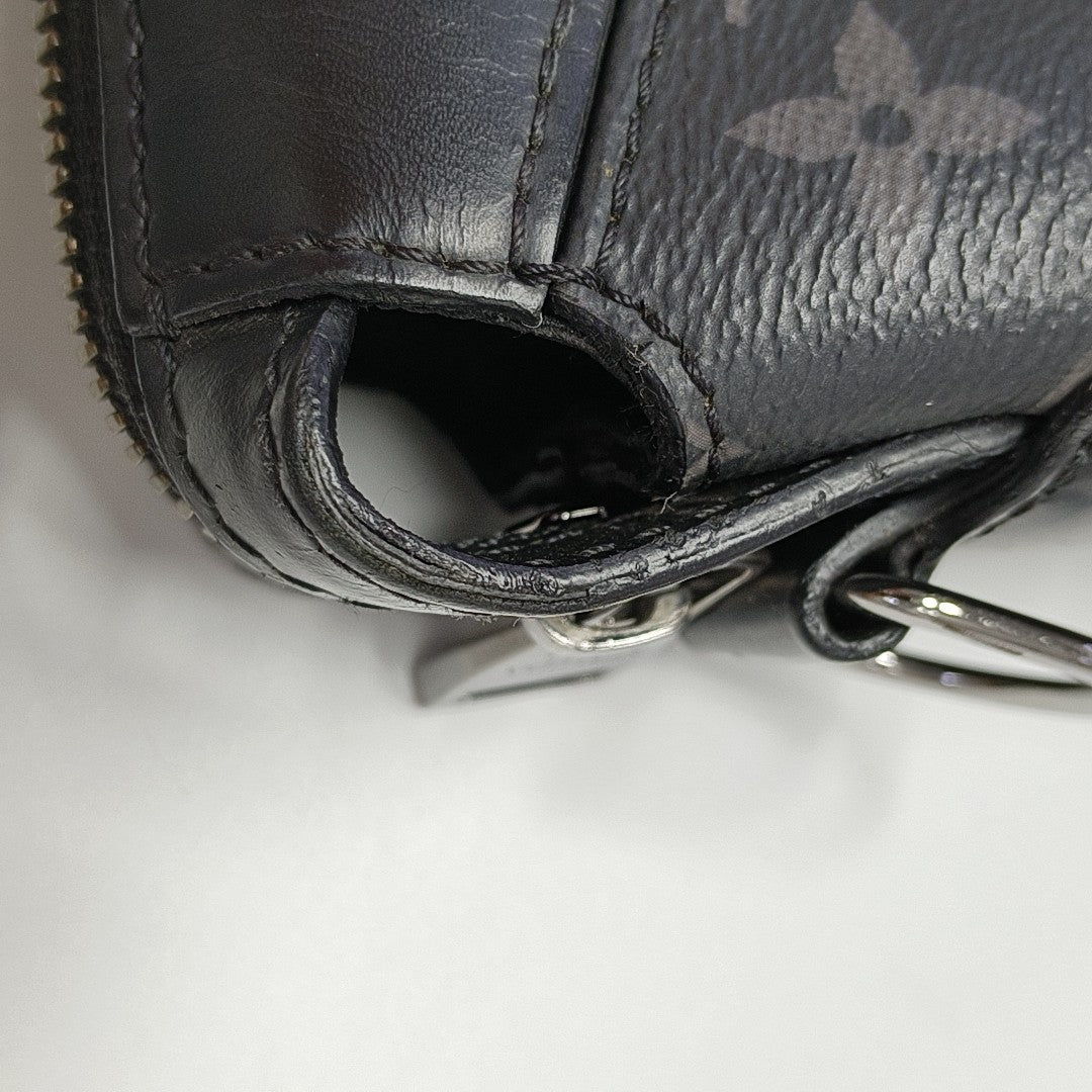 EXPLORER Monogram Coated Canvas Black