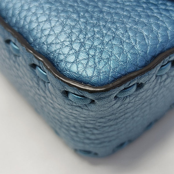 Baguette Mini Calfskin Blue