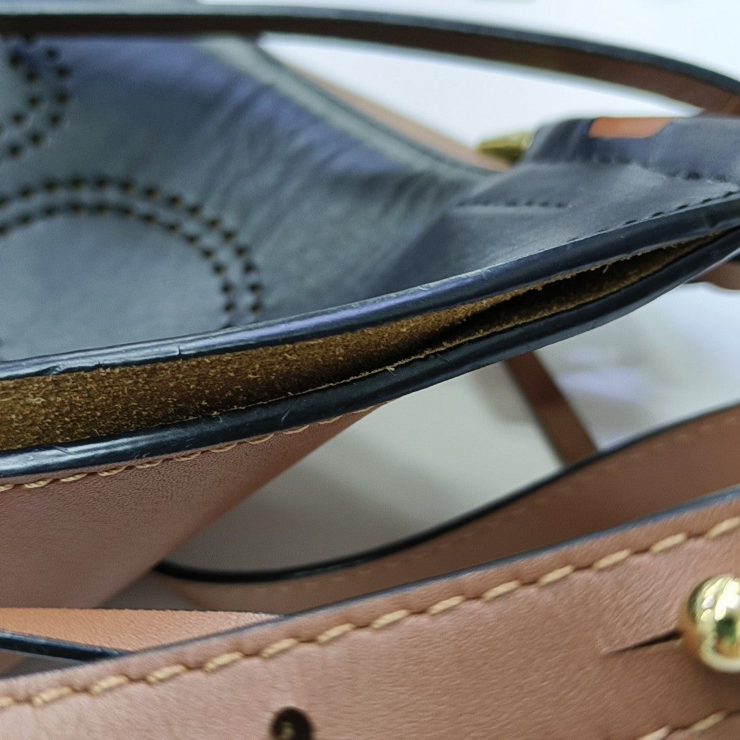 Gate Mini Calfskin Black