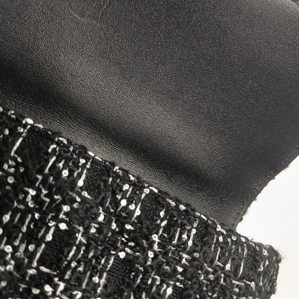 Wool Shoulder Bag Mini Black
