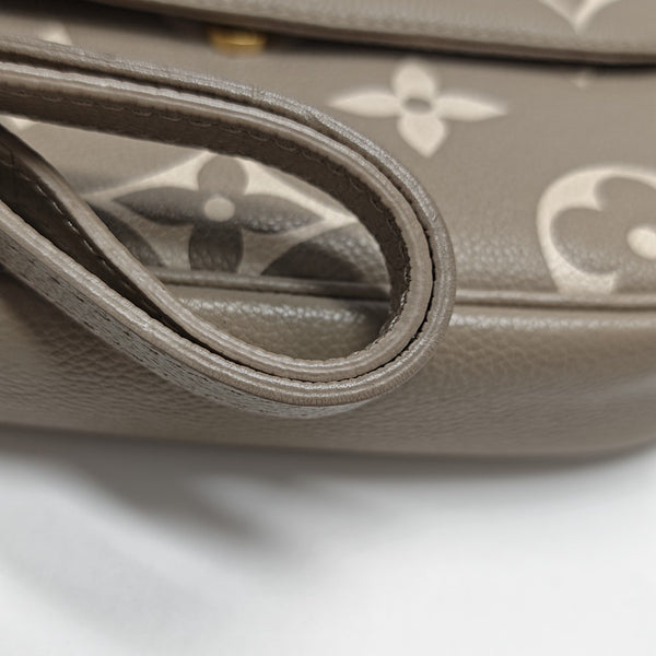 IVY Monogram Calfskin Gray