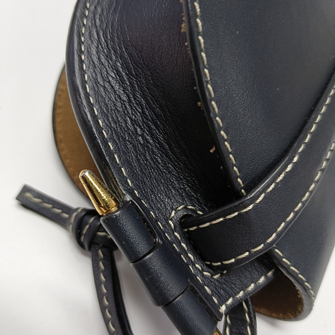 Gate Mini Calfskin Black