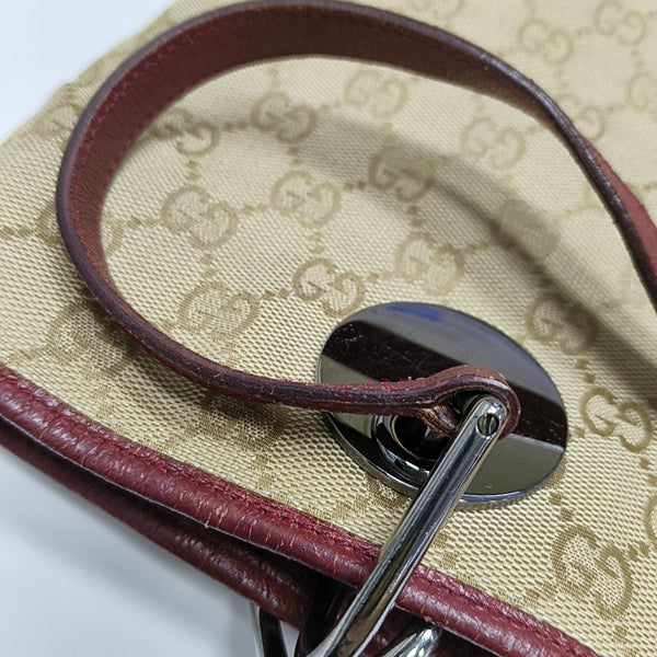 Full Moon Monogram Canvas Beige