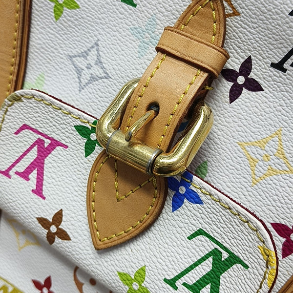 LV × TM PRISCILLA Monogram Coated Canvas White