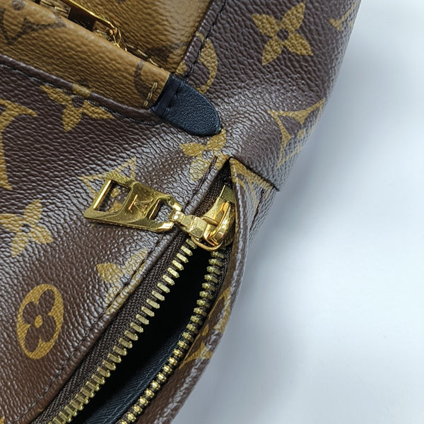 PALM SPRINGS PM Monogram Coated Canvas Brown