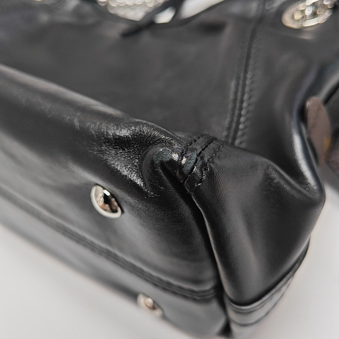 CARRYALL BB Monogram Lambskin Black