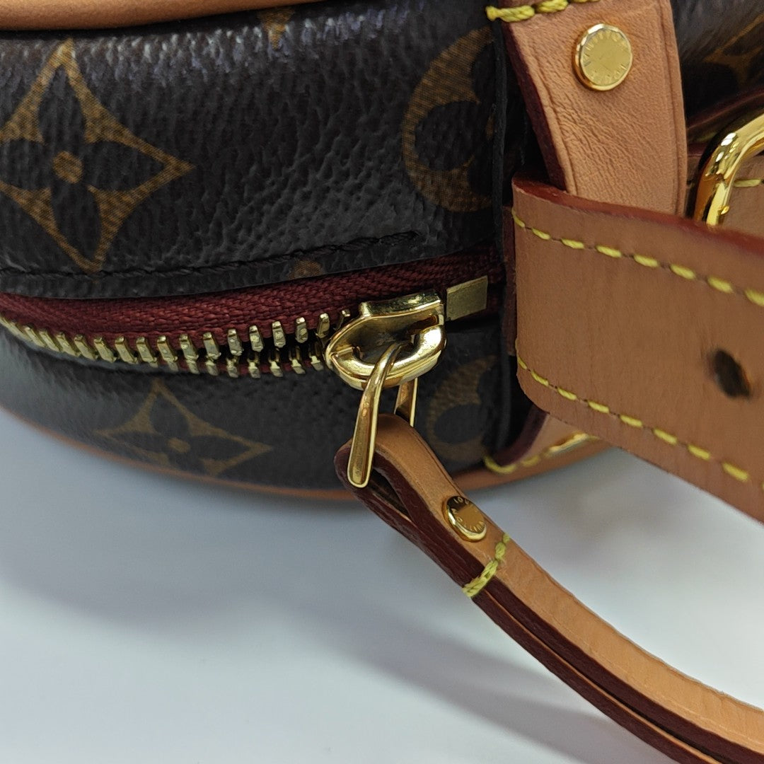 BOITE CHAPEAU PM Monogram Coated Canvas Brown