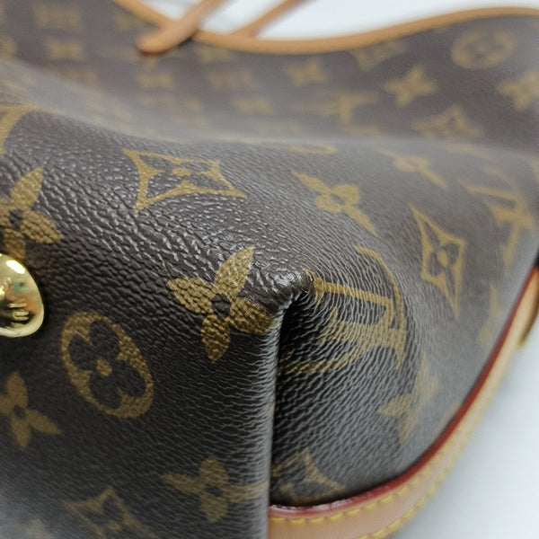 CARRYALL PM Monogram Coated Canvas Brown